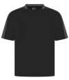 LV292 Finden + Hales Kids Team T-Shirt Black / Gunmetal colour image